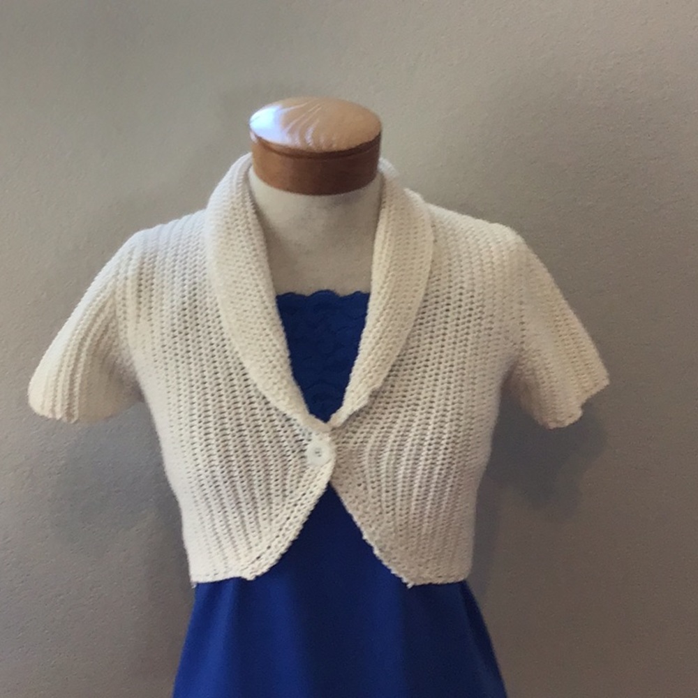 Bolero cardigan sweater